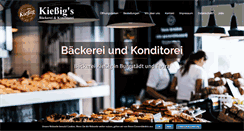Desktop Screenshot of konditorei-kiessig.de